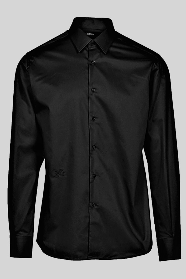 ΠΟΥΚΑΜΙΣΟ KARL LAGERFELD - 990 ΜΑΥΡΟ